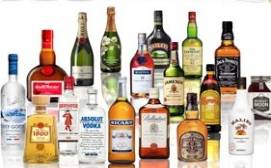 Bonded Duty-Free Liquor Bottles