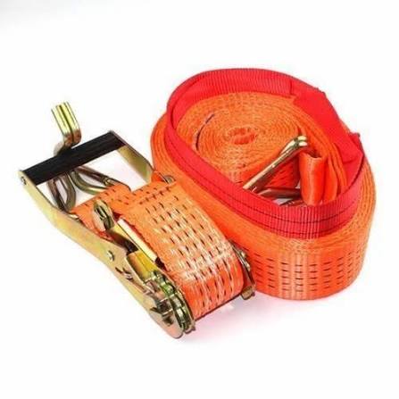 Ratchet Tie-Down Strap with J Hooks